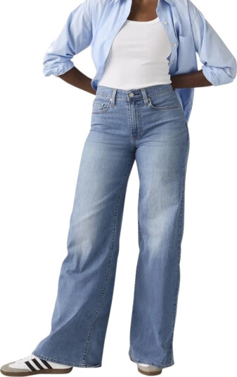 Levi"s® 728 Hr Wide Leg Cool Surf Blue 30 x 32