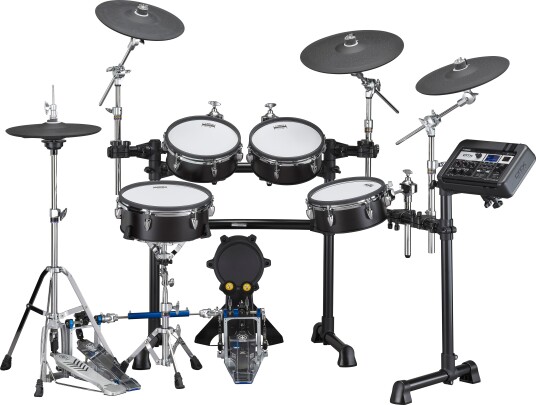 Yamaha DTX8K-M Elektrisk trommesett svart foran Yamaha DTX8K-M Elektrisk trommesett svart foran