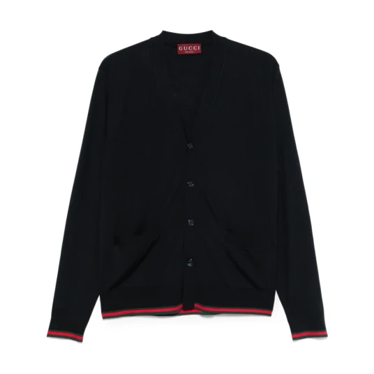 Gucci Herre Strikkevarer Svart S, Gucci Herre Strikkevarer Svart S,