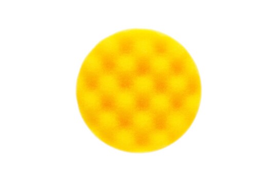 Mirka Polersvamp Gul Vafflad 85x20mm 2 pack