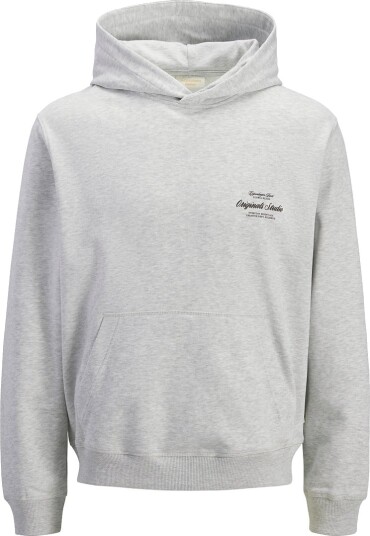 Jack & Jones Jornorrebro Typo Back Sweat Hood Sn Jnr Grey 176 Jack & Jones Jornorrebro Typo Back Sweat Hood Sn Jnr Grey 176