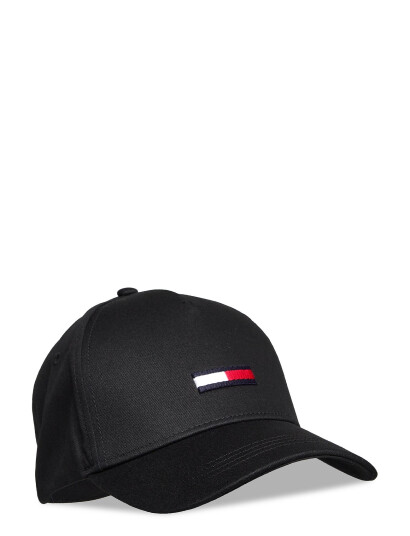 Tommy Hilfiger Tju Flag Cap - Black - ONE SIZE Tommy Hilfiger Tju Flag Cap - Black - ONE SIZE