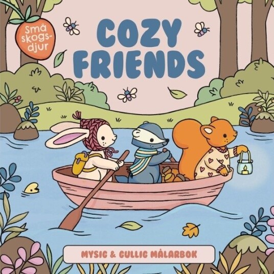Målarbok : Cozy Friends |