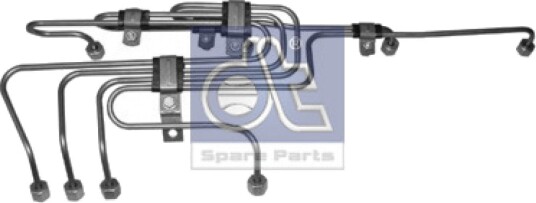 Sett høytrykkledning, innsprøytningsanlegg DT Spare Parts 4.90635