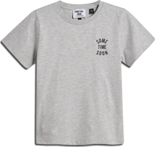 Sometime Soon Revolution t skjorte grey melange 140 140
