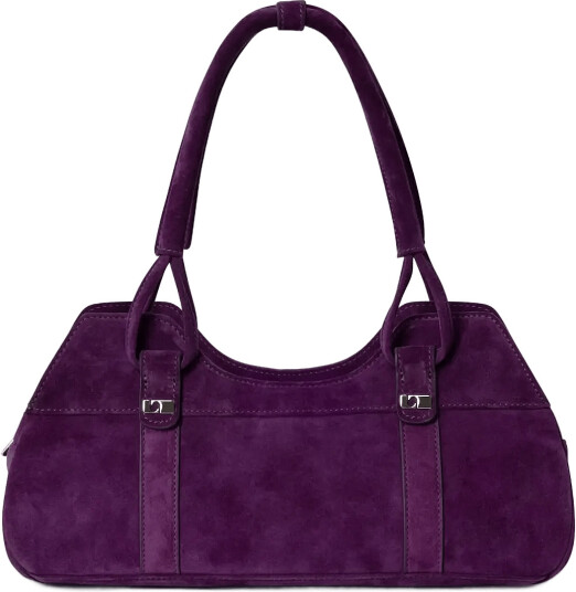 Laagam Jane Aubergine Suede Bag Purple ONE SIZE Laagam Jane Aubergine Suede Bag Purple ONE SIZE