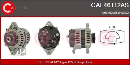 Dynamo CASCO CAL46112AS
