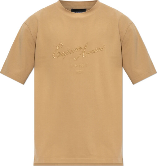 Emporio Armani Herre Topper Brun M,