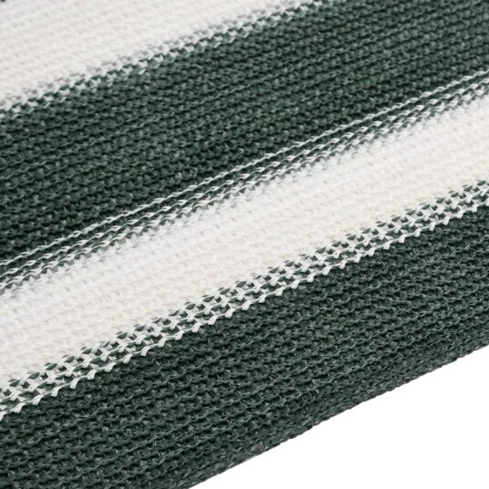  Skjermnett grønn og hvit 1,8x10 m HDPE 195 g/m² 4003752