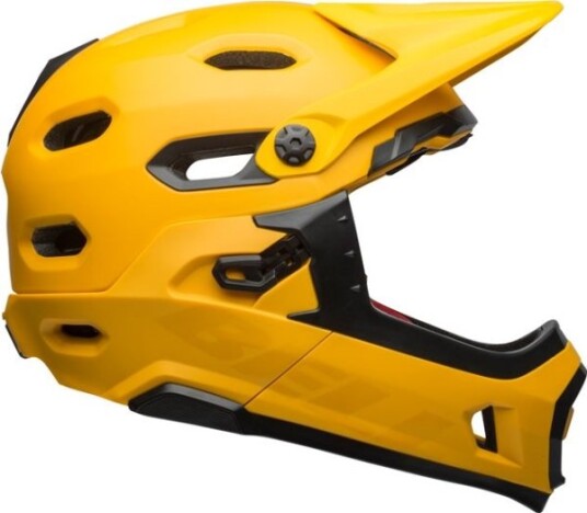 Bell Helmet Super Dh Mips Spherical Matte Gloss Yellow Black R. S (52-56 Cm) (Bel-71014)