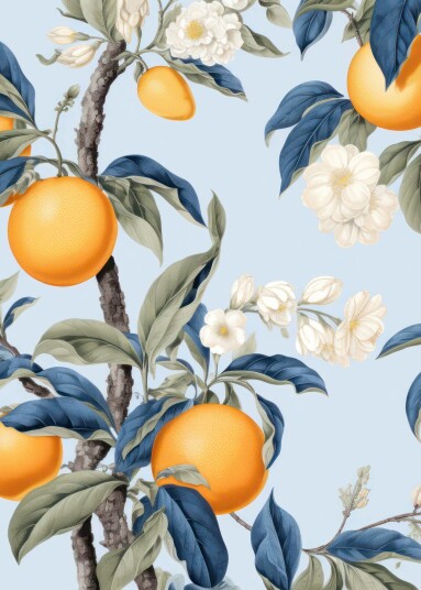 Plakat Appelsinblomst