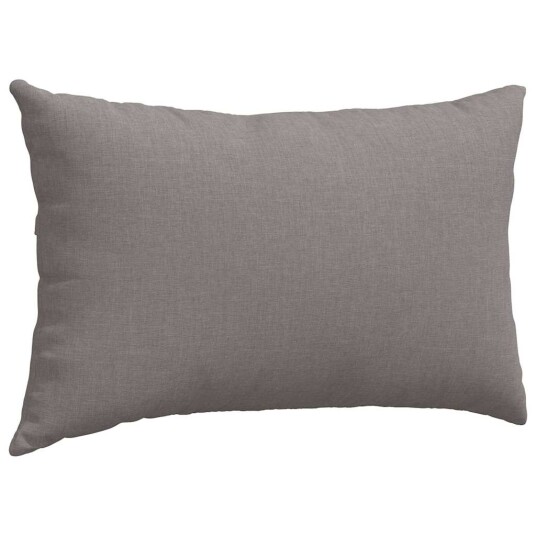 Sofaputer 2 pcs Gråbrun 50 x 30 cm stoff
