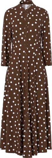 YAS Maxikjole yasSavanna Long Shirt Dress S. Noos Natur