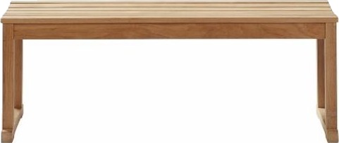 Cinas Vega benk Teak 120 x 40 x 43 cm Natur Cinas Vega benk Teak 120 x 40 x 43 cm Natur