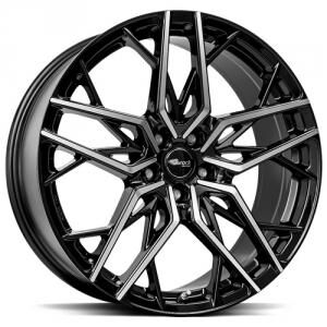BROCK B44 Black Full Polish 8x18 5/112 ET45 B66.6