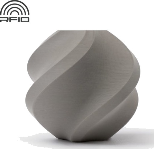Filament Bambu Lab Pla Basic Gray 1 Kg 1.75 Mm (Spole) Filament Bambu Lab Pla Basic Gray 1 Kg 1.75 Mm (Spole)