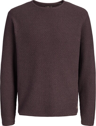 Jack & Jones Jprblumason Knit Crew Neck Sn Brown XL Jack & Jones Jprblumason Knit Crew Neck Sn Brown XL