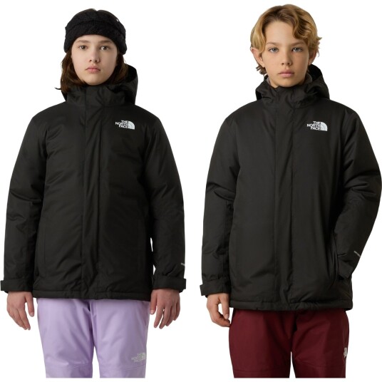 The North Face Teen Snowquest Jacket Black XL