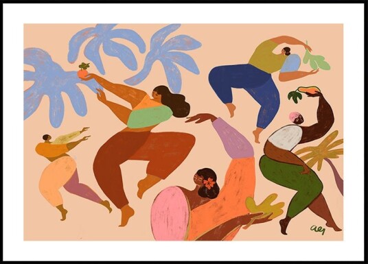 Dance Dance Plakat / 100x150cm Dance Dance Plakat / 100x150cm