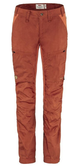 Fjellreven Abisko Lite Trekking Trousers Reg W Cabin Red/Rowan Red 48