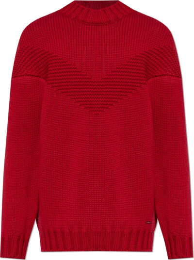 Dsquared2 Herre Strikkevarer Rød S, Dsquared2 Herre Strikkevarer Rød S,