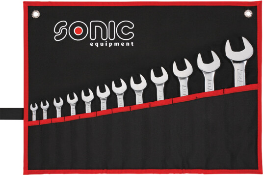 Sonic Fastnøkkelsett Sae 12 Deler 1/4-15/16