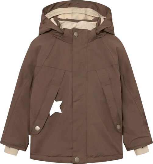 MINI A TURE Matvalonso Fleece Lined Winter Jacket. Grs Brown 110
