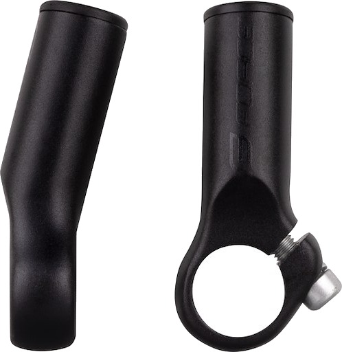 FORCE bar ends TOR 7 cm lang aluminium matt sort