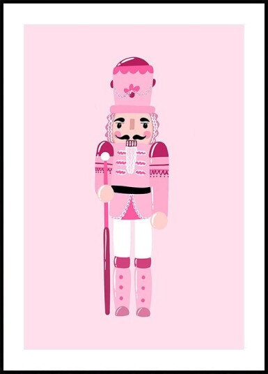 Pink Nutcracker Charm Plakat Plakat / 100x150cm Pink Nutcracker Charm Plakat Plakat / 100x150cm