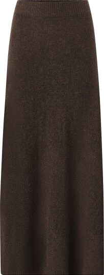 Twist & Tango Maxi skjørt Israa Knitted Skirt Brun