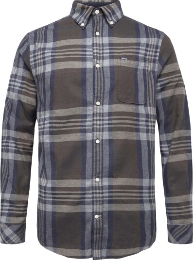 Barbour Barbour Dovedale Tailored Checked Shirt DARK SAND S