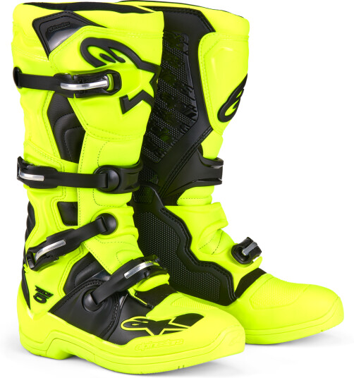 Alpinestars Crosstøvler Tech 5 Gul- Svart Alpinestars Crosstøvler Tech 5 Gul- Svart