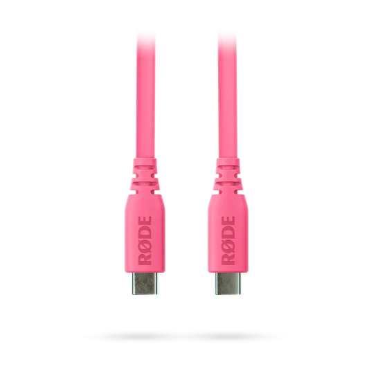 Røde 1,5m USB-C til USB-C kabel - Høy kvalitet, flere farger