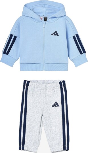 adidas Sport Performance Sett I 3S FZ FL Jog Blå