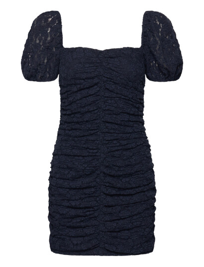 ROTATE Birger Christensen Lace Mini Dress Navy 40 ROTATE Birger Christensen Lace Mini Dress Navy 40