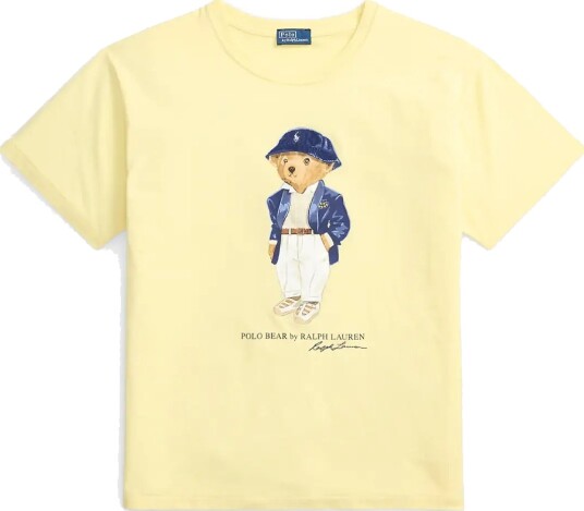 Polo Ralph Lauren Polo Bear Cotton Jersey Tee Yellow S