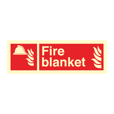 Jo Safety Fire blanket Photoluminescent Rigid Plast PR HR 100 x 300 mm IMO sign 105041PRHR Jo Safety Fire blanket Photoluminescent Rigid Plast PR HR 100 x 300 mm IMO sign 105041PRHR