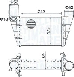 MAGNETI MARELLI 351319204070 Intercooler