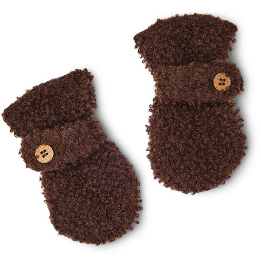 Smallstuff Brown Votter Bouclé Merinoull 68-74 Smallstuff Brown Votter Bouclé Merinoull 68-74