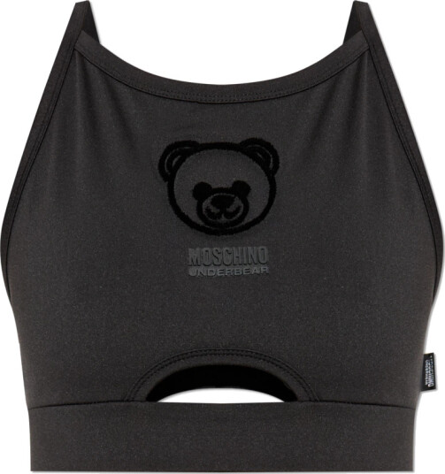 Moschino Dame Topper Svart XS,