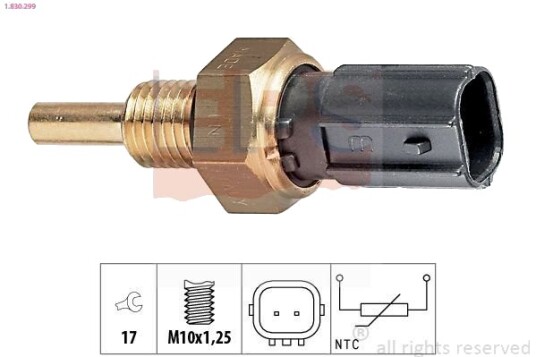 Sensor, motortemperatur EPS 1.830.299 Sensor, motortemperatur EPS 1.830.299