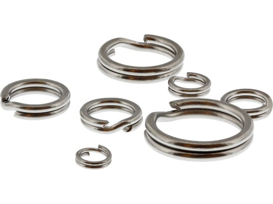 Westin Split Ring Black Nickel 10pk