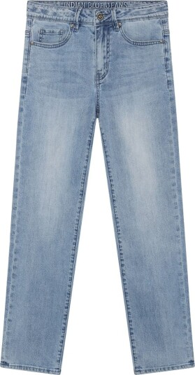 Indian Blue Jeans Jeans   2553 Bred Straight   Light Denim Blue   Indian Blue Jeans   11 år 146   Jeans   Blå