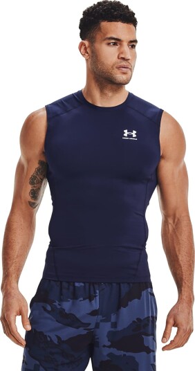 Under Armour Ua Hg Armour Comp Sl - Navy - XXL