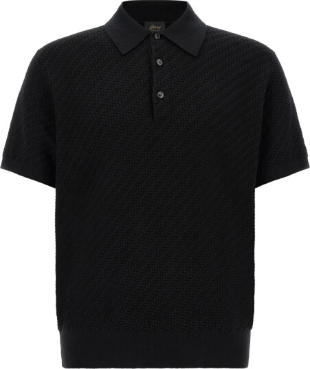 Brioni Herre Topper Svart L,