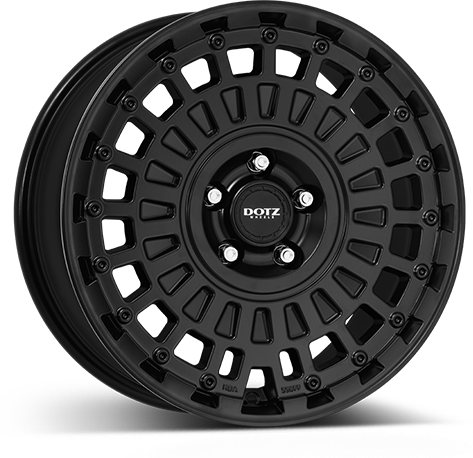 DOTZ 4X4 Talara black 8 x 17 CB106,10 ET20 6/139.7 8 x 17