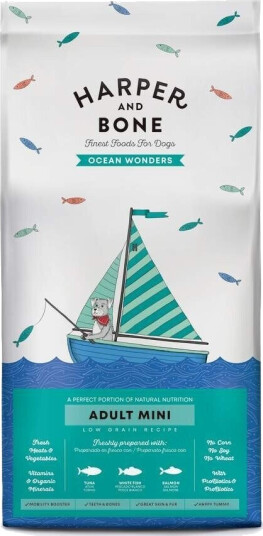 Harper And Bone Dog Adult Mini Ocean Wonders Tørrfôr (2 kg)