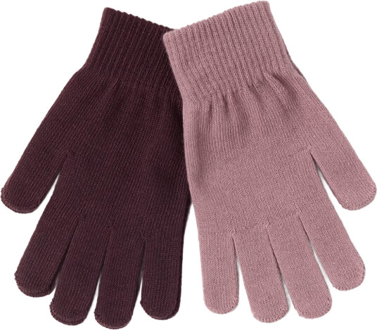 Lindex 2 Pack Magic Gloves Pink 8 10