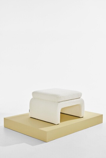Jotex Puff Bouclé Polyester/Polyeterskum/Bouclé/Kryssfiner Matt hvit hvit Mika 1716143010 Jotex Puff Bouclé Polyester/Polyeterskum/Bouclé/Kryssfiner Matt hvit hvit Mika 1716143010