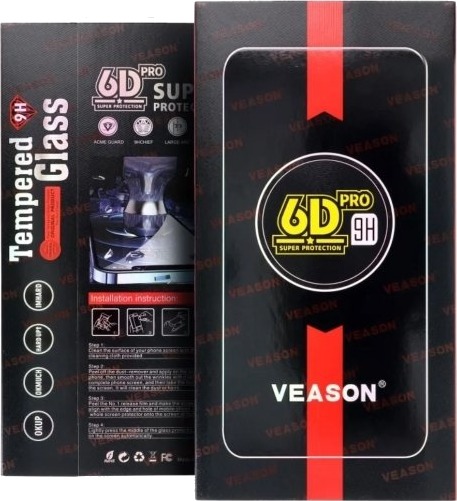 Telforceone Tempered Glass 6D Pro Veason Glass For Samsung Galaxy S24 Svart Telforceone Tempered Glass 6D Pro Veason Glass For Samsung Galaxy S24 Svart
